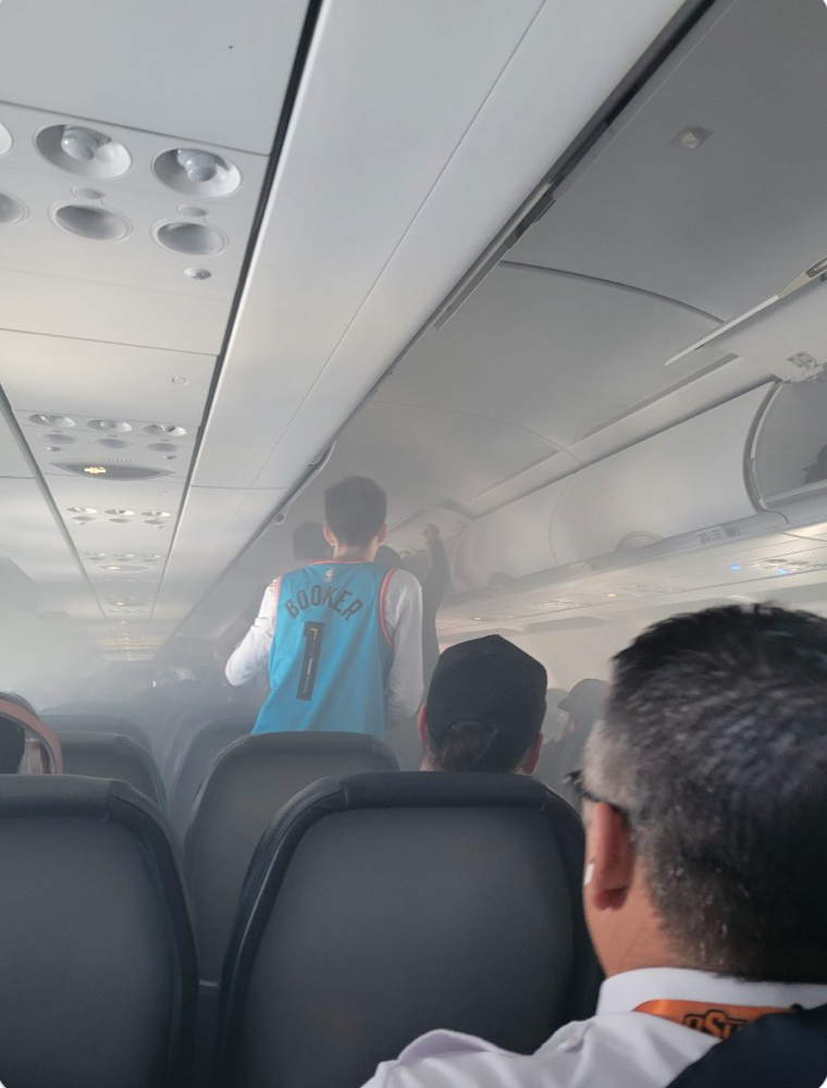 Passenger helps crew put out fire on flight after vape battery